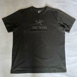 Mens Arc’Teryx Black Logo T-Shirt XL